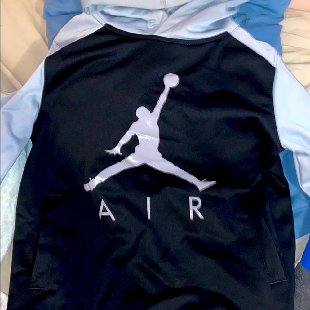 Jordan jacket gray and black
